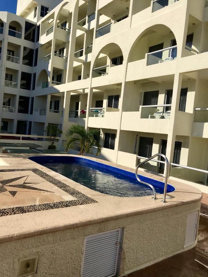 Increible Departamento Con La Mejor Playa Lägenhet Cancún Exteriör bild